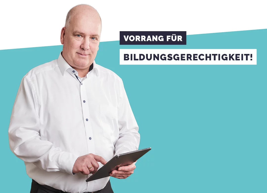 Claus-Peter Horst Bürgermeisterkandidat Bildungsgerechtigkeit